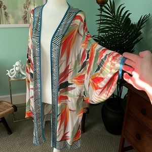 NWT Anthropologie Blank London Tropical Kimono